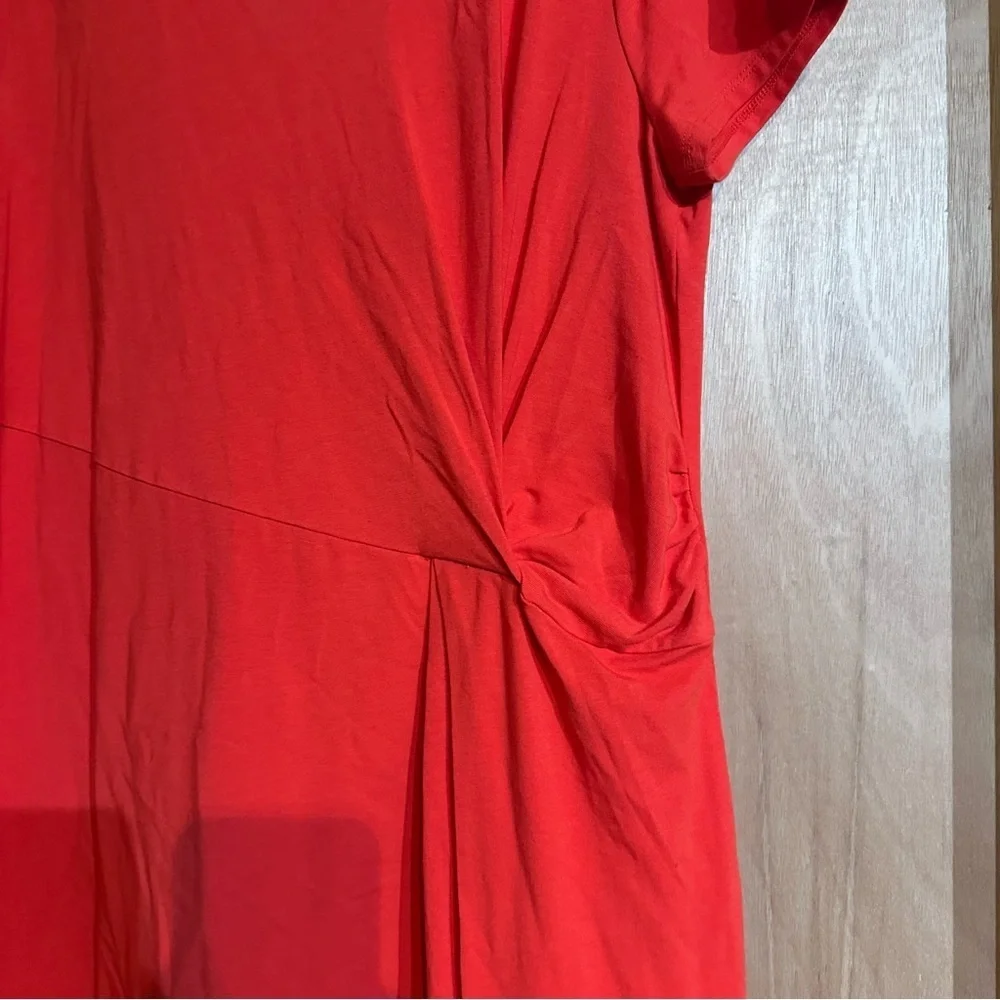 H by halston Elegant Red tshirt Women's Dress
